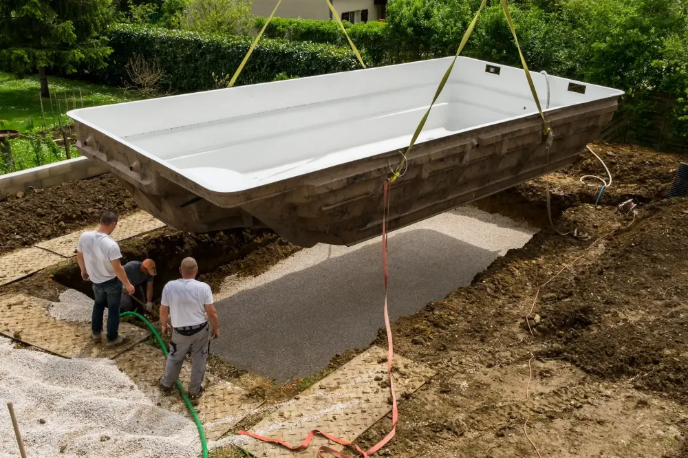 Construction piscine près de Bouliac
