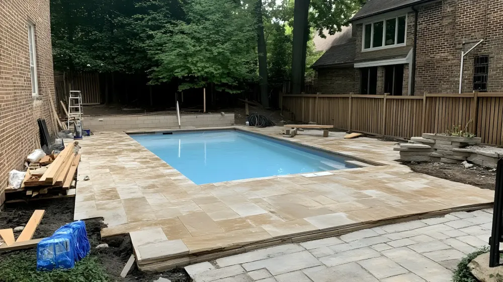 Rénovation piscine près de Bouliac